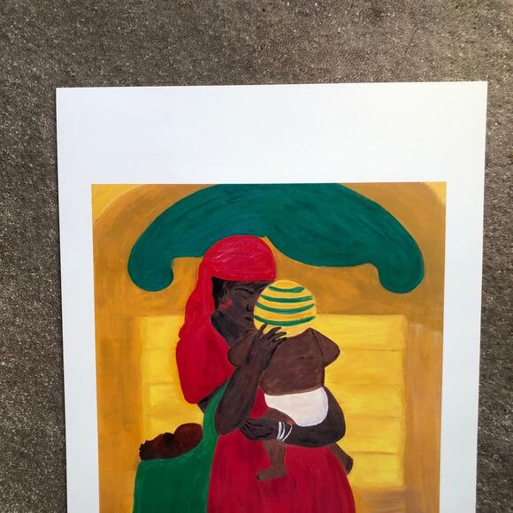 C. Clark Minton Signed Woman & Child 7/100 Limited Edition Giclee Print - Picture 3 of 5